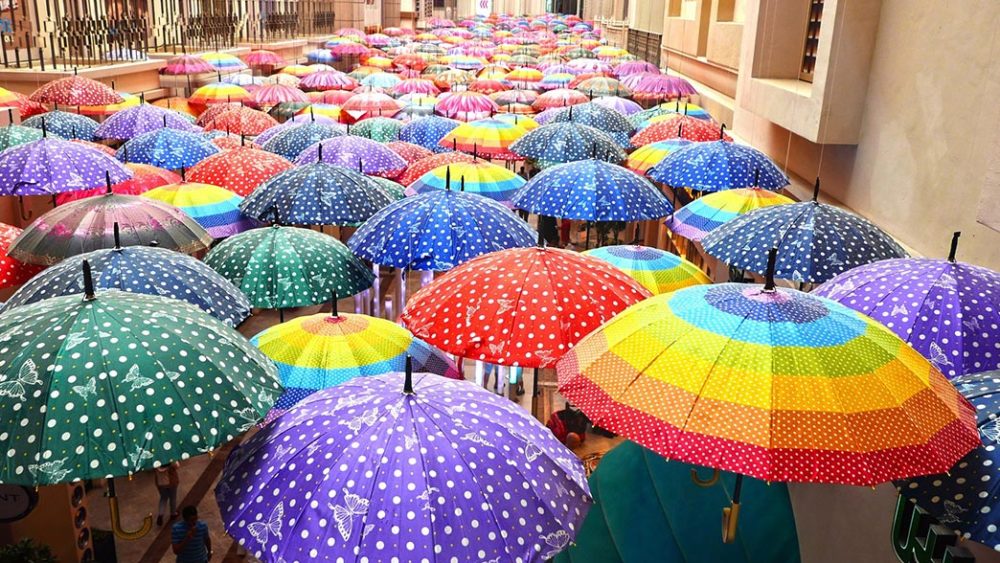 Trabalhando as Cores - Umbrella