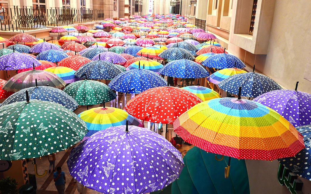 Trabalhando as Cores - Umbrella
