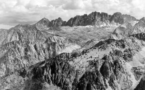 Ansel Adams - North Palisade from Windy Point (1936)