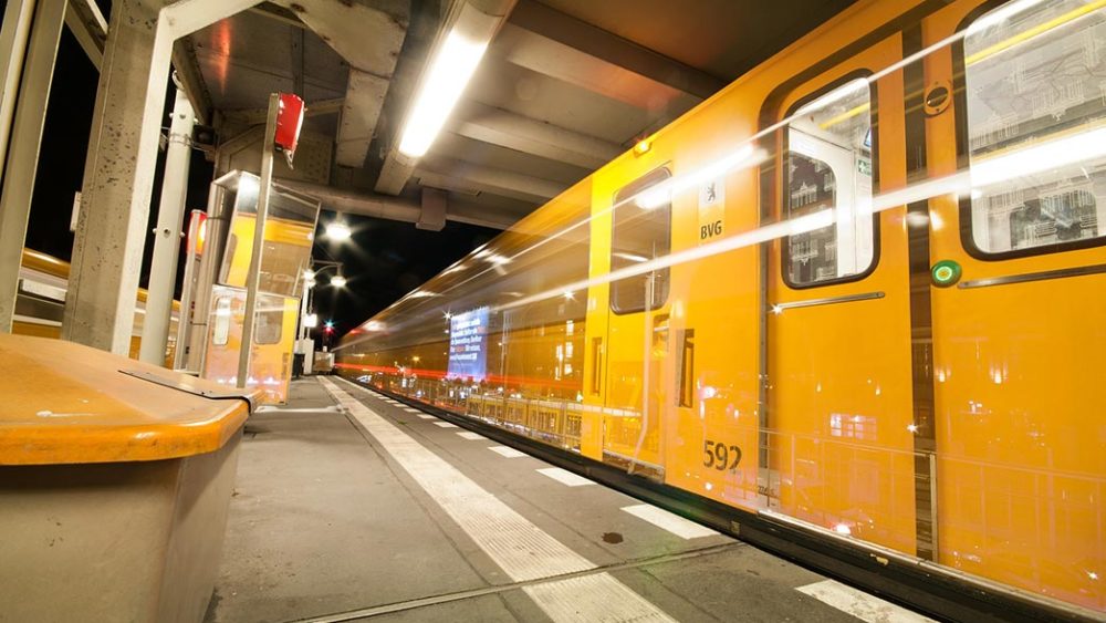 Trabalhando o Desfoque - Metrô